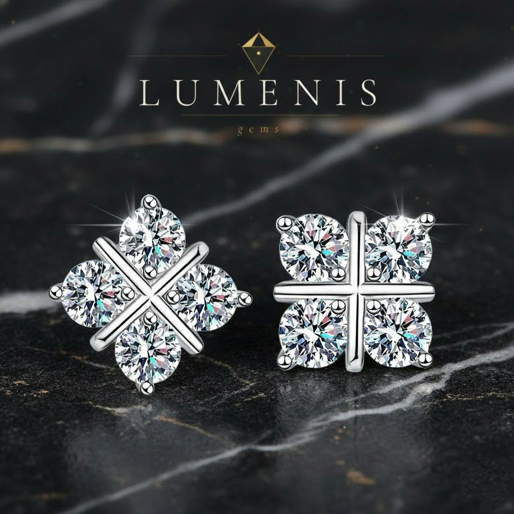 Pendientes Celeste